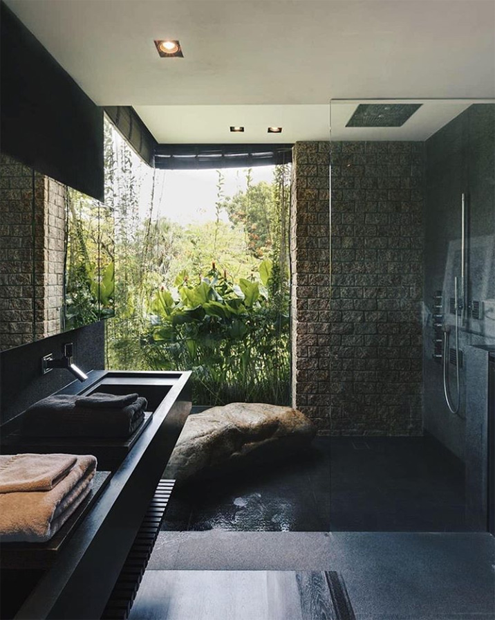 Современный дизайн ванной комнаты в частном доме. Дизайн интерьера ванных комнат для частных домов.